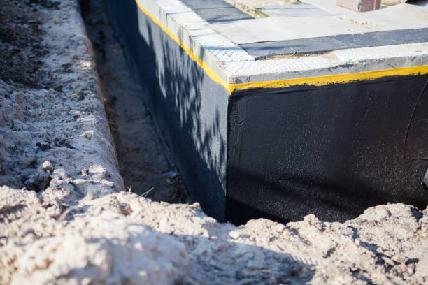 SJ Waterproofing Pros completing home waterproofing near Lewis, IN