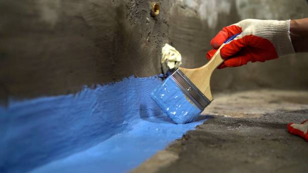SJ Waterproofing Pros commercial waterproofing team near Lewis, IN